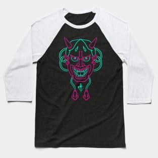 Neon hannya Baseball T-Shirt